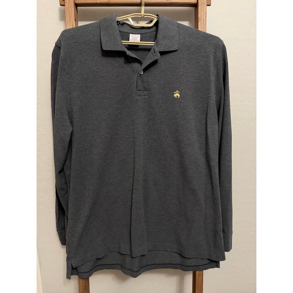 Brooks Brothers long-sleeve pique polo polo shirt-xl
